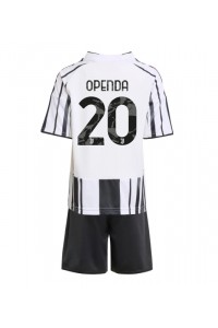 Juventus Lois Openda #20 Babyklær Hjemme Fotballdrakt til barn 2025-26 Korte ermer (+ Korte bukser)